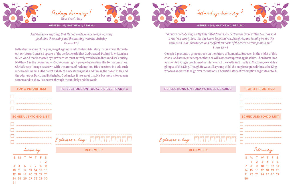 The Read through the Bible in a Year Planner: 2027 Edition