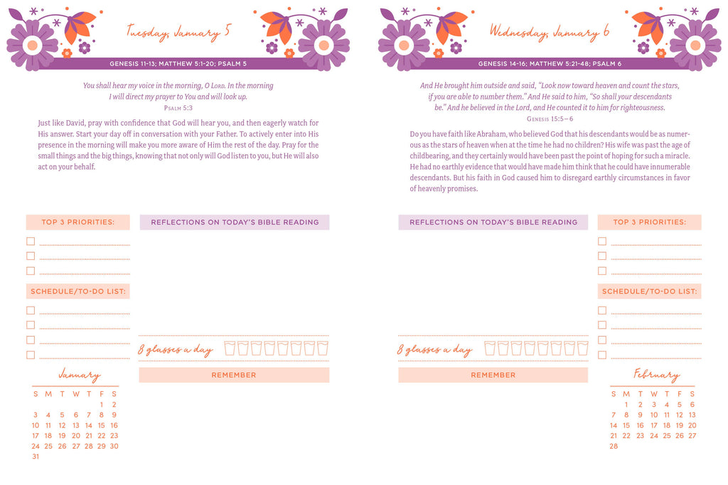 The Read through the Bible in a Year Planner: 2027 Edition