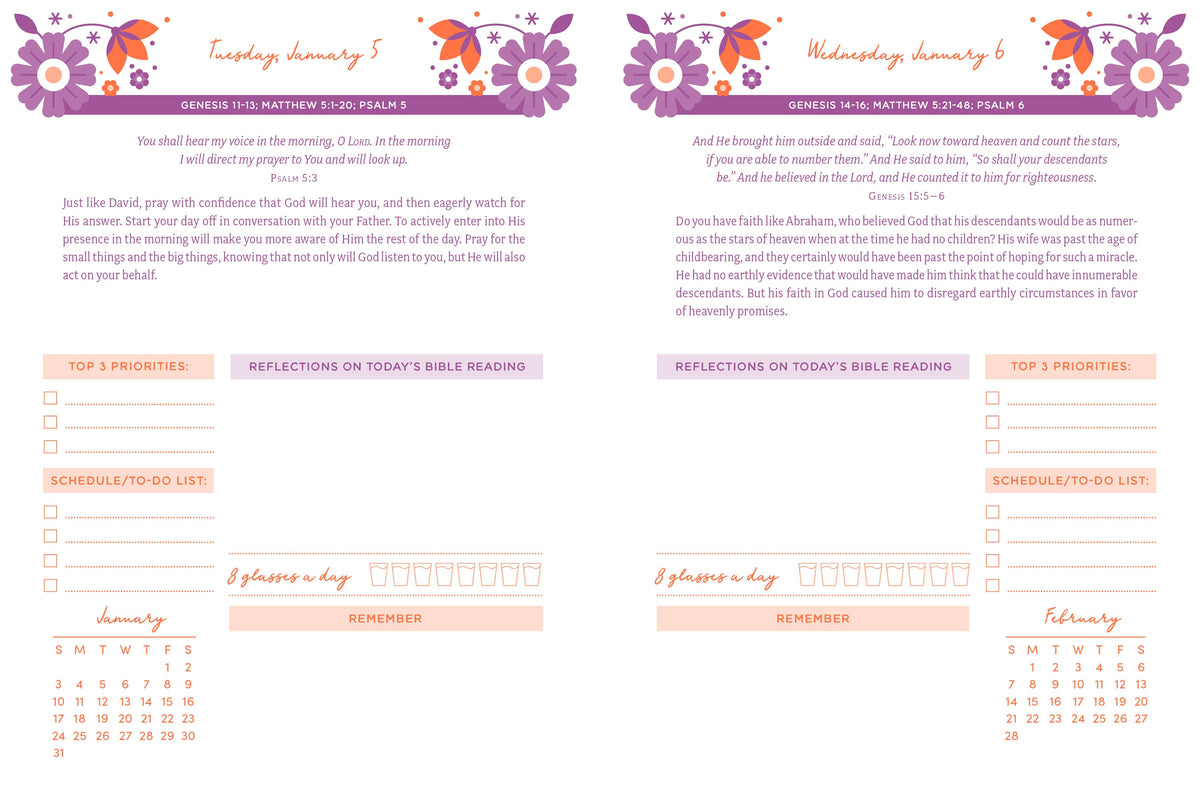 The Read through the Bible in a Year Planner: 2027 Edition