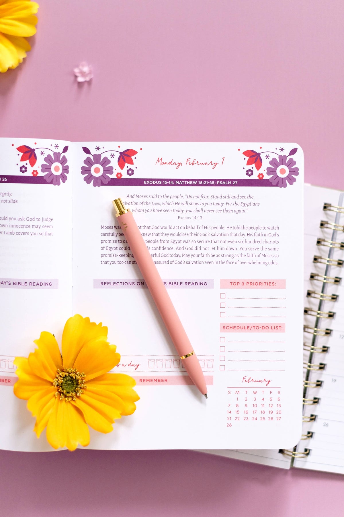 The Read through the Bible in a Year Planner: 2027 Edition