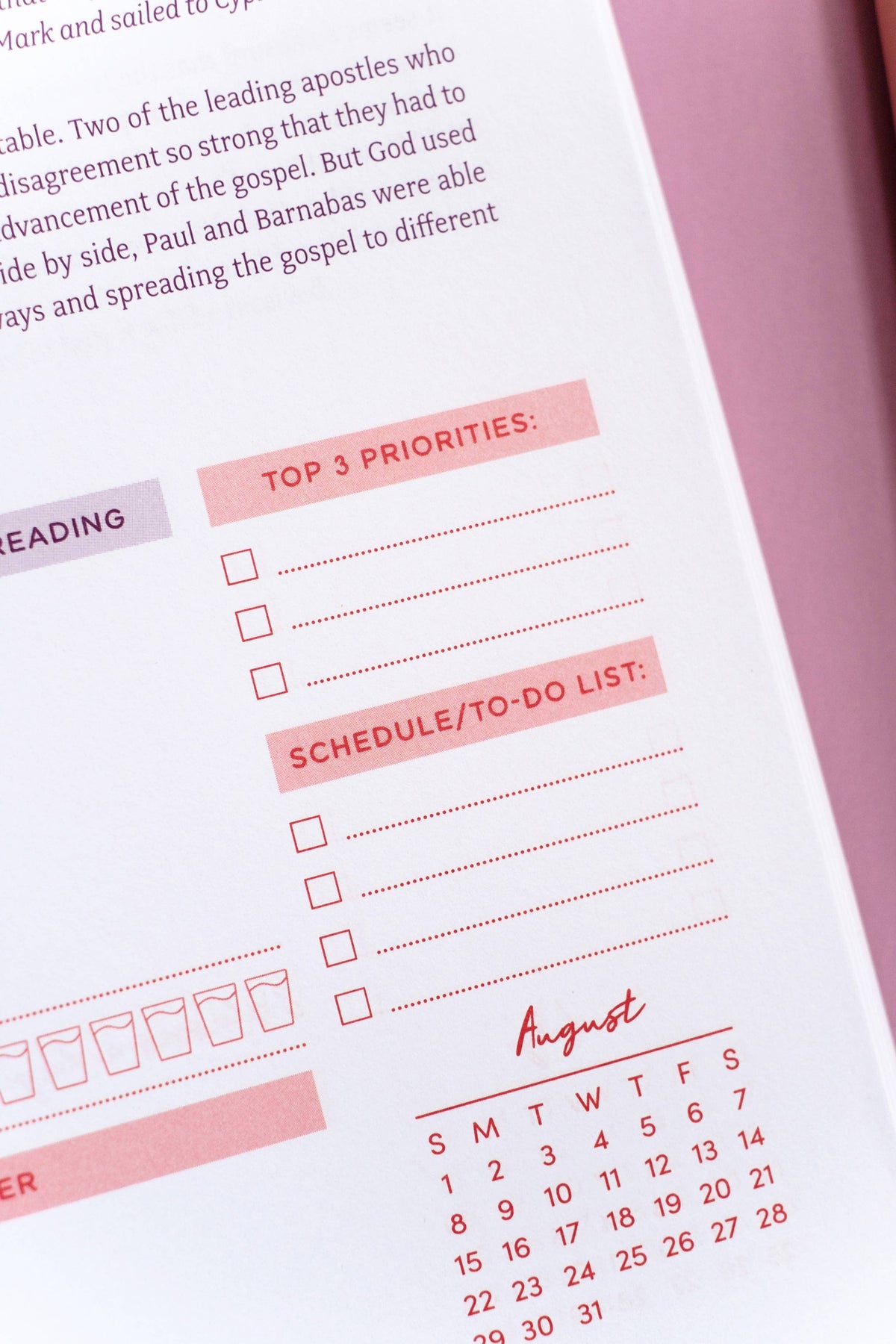 The Read through the Bible in a Year Planner: 2027 Edition