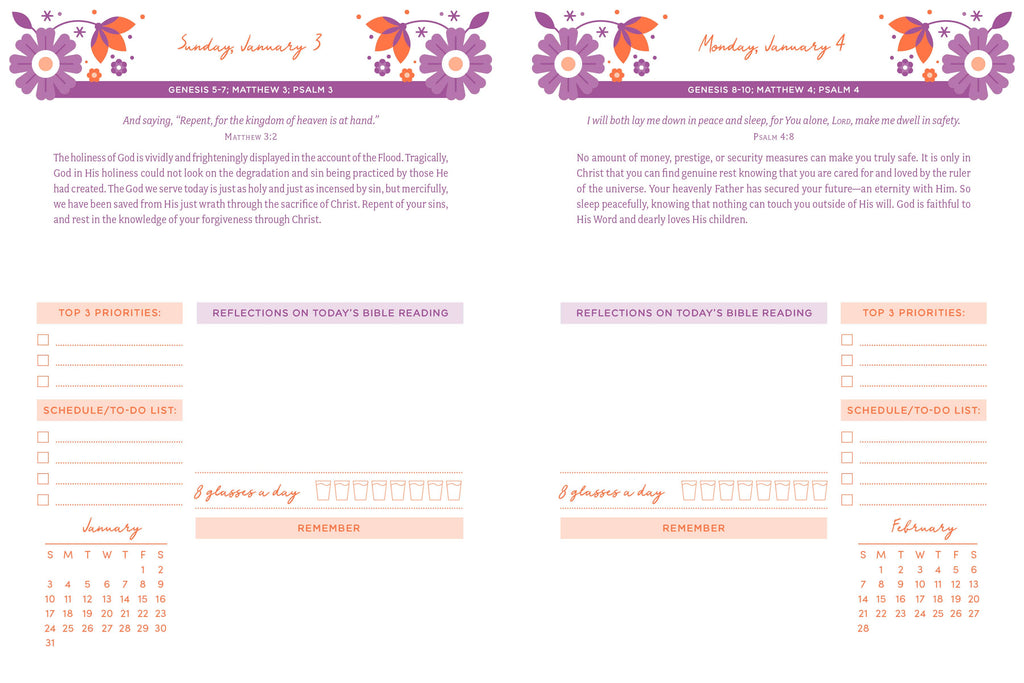 The Read through the Bible in a Year Planner: 2027 Edition