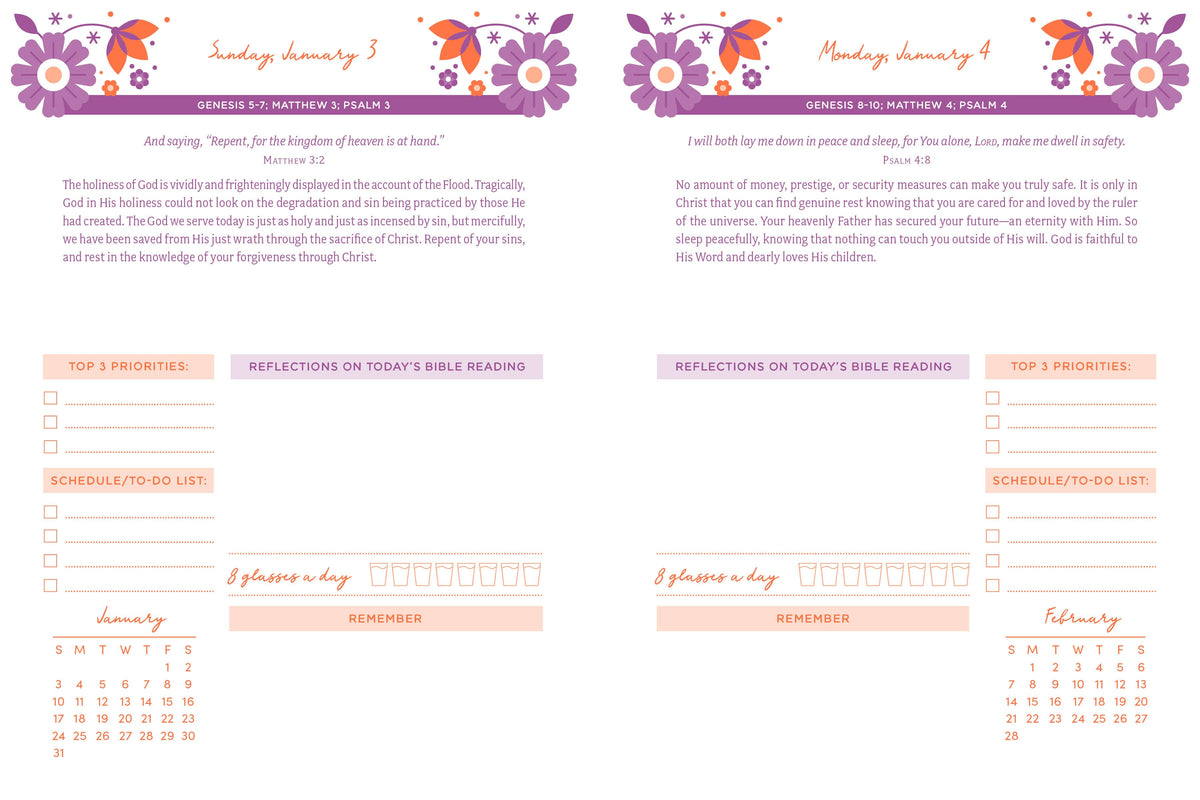 The Read through the Bible in a Year Planner: 2027 Edition